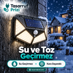 Tasarruf™ Güneş Enerjili Sensörlü Duvar Lambası